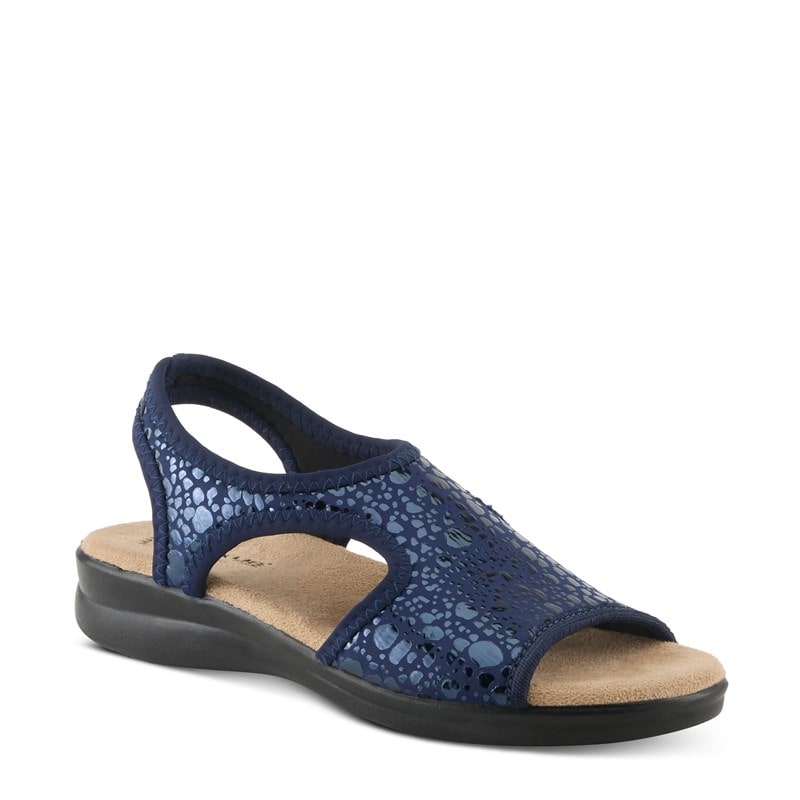 Flexus Women's Nyaman Sport Sandals (Navy) - Size 40.0 M