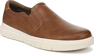 Men's Madison Slip On Sneaker - Brown Faux Leather