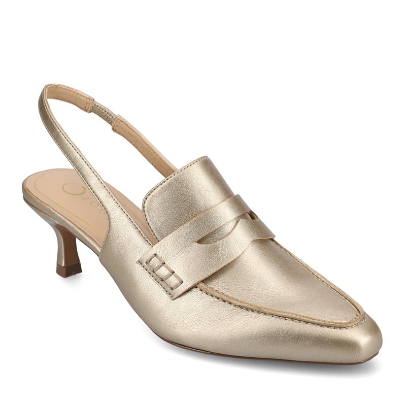 Journee Women's Amory Dress Mule Shoes (Champagne) - Size 7.0 M