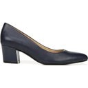 Navy Leather