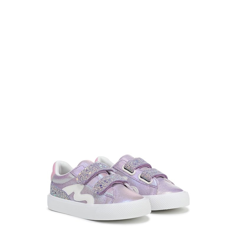 Blowfish Malibu Kids' Vice-B-T Sneaker Toddler Shoes (Purple Silver Multi Glitter) - Size 11.0 M