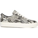 Black/White Snake Print