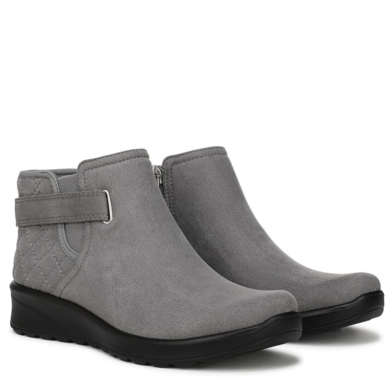 Lifestride Women's Gaze Ankle Boots (Graphite Microfiber) - Size 8.0 M