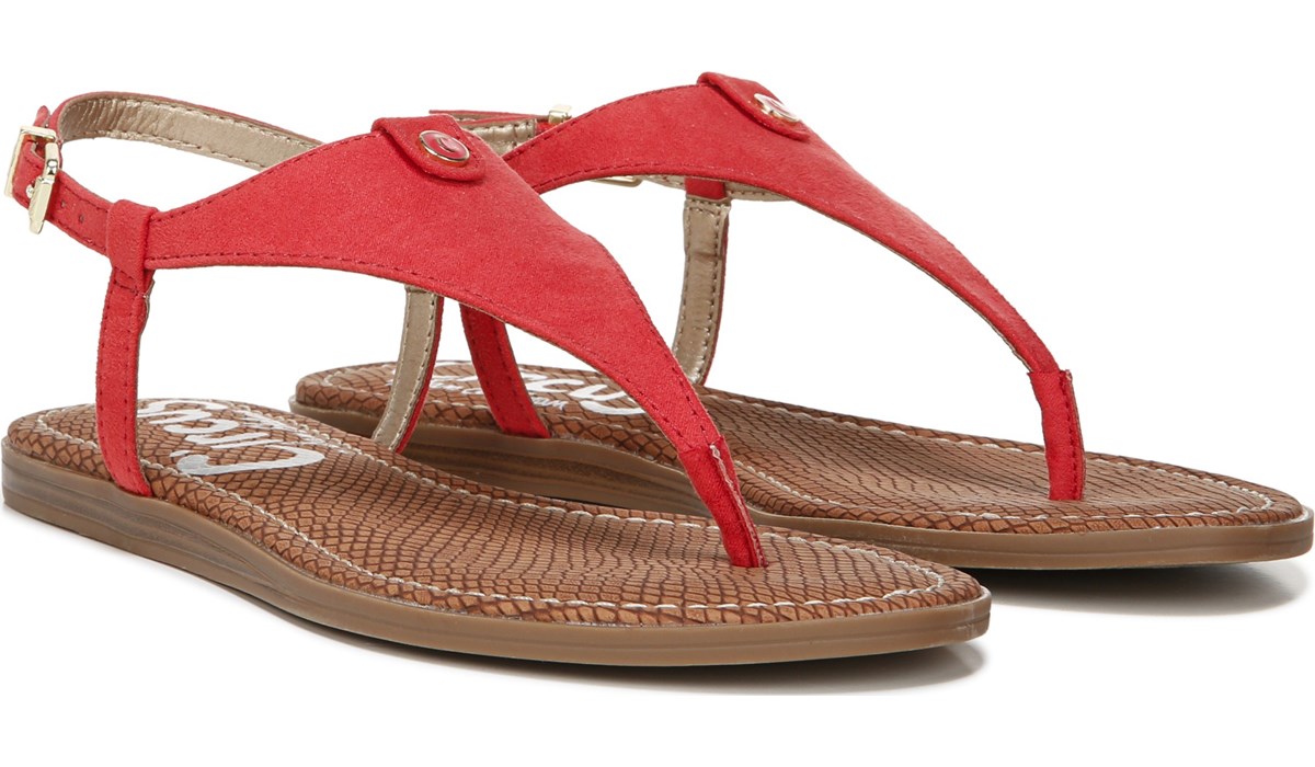 sam edelman red sandals