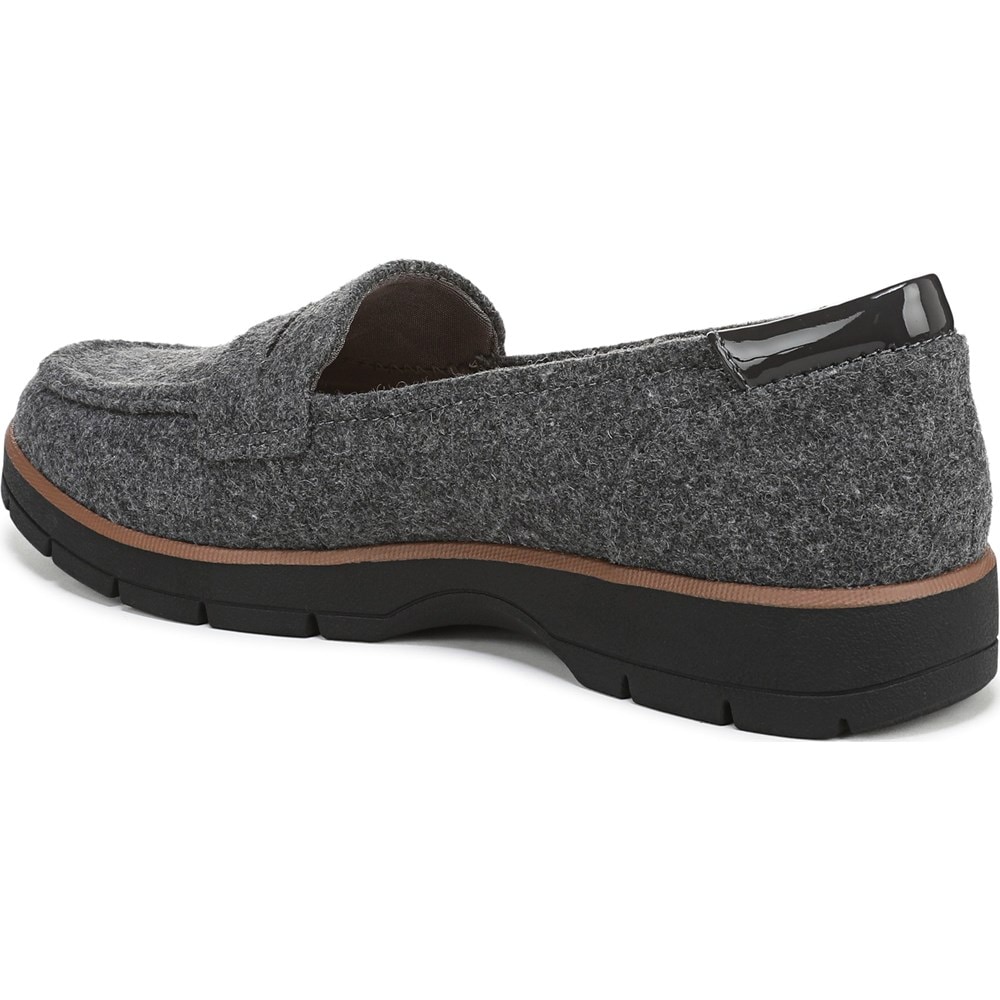 (取寄) ドクターショール レディース ナイス デイ シューズ Dr. Scholl's women Nice Day Loafer/Moc Shoes Charcoal Grey Wool Dr. Scholl's Women's Nice Day Loafer | Famous Footwear
