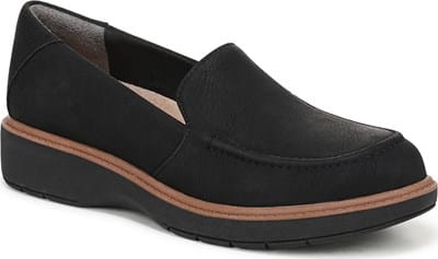 Women's Calm Down Loafer - Black Faux Leather