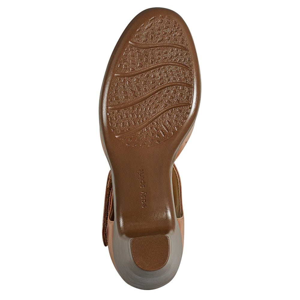 Easy Spirit Linley3, Sandali a Ciabatta Donna, Marrone 210, 38 EU
