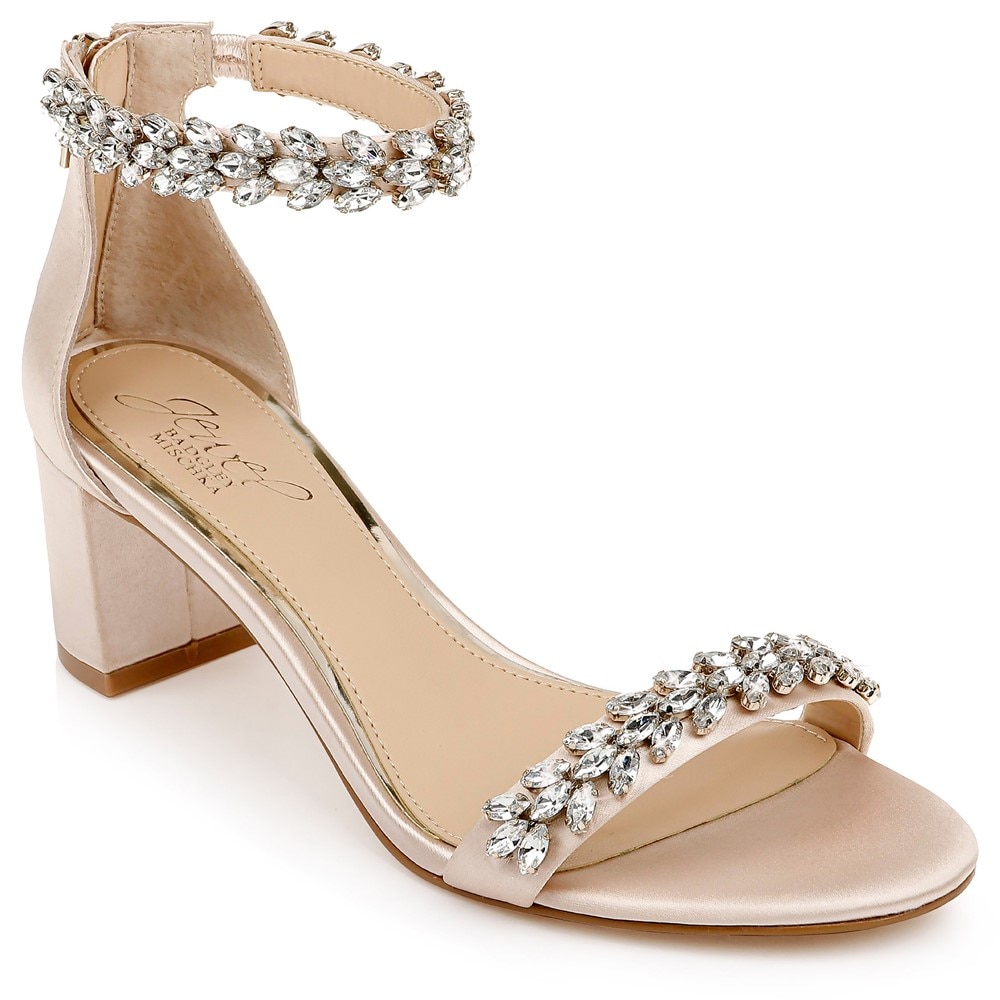 Jewel Badgley Mischka Women's Bronwen Dress Sandal Famous Footwear