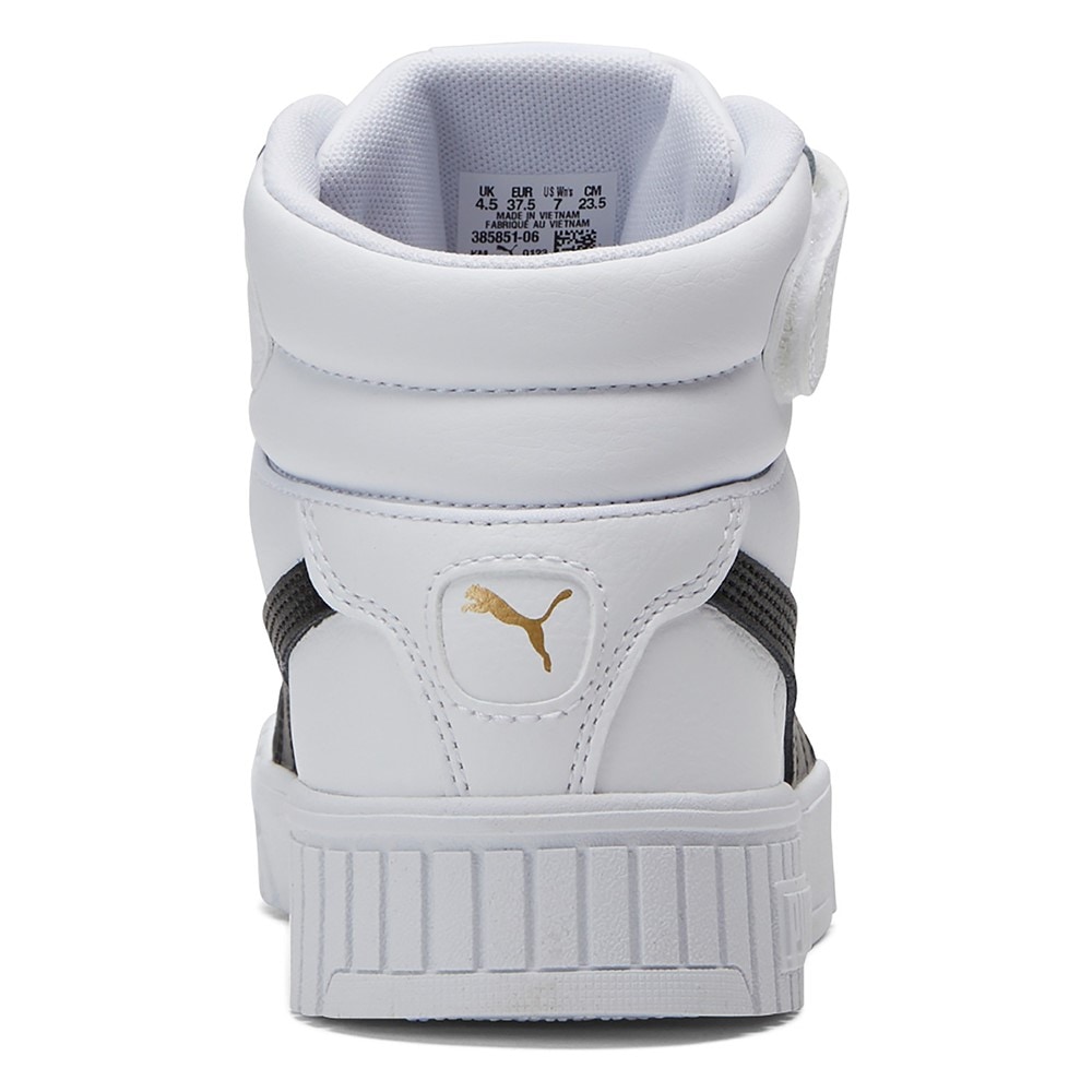 carina② PUMA Women's Carina 2.0 Mid Court Sneaker | Famous Footwear