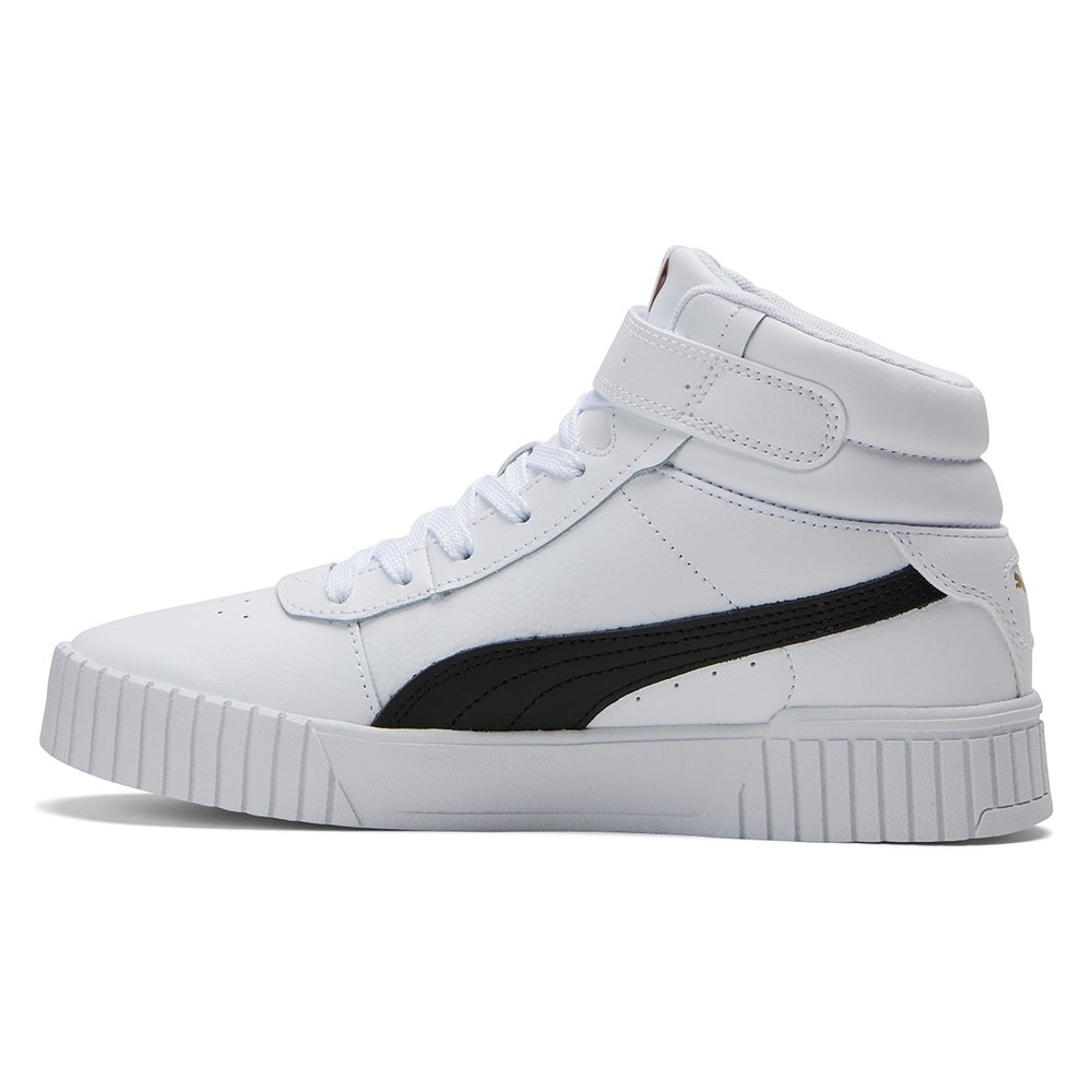 PUMA Women's Carina Mid Court Sneaker Famous Footwear