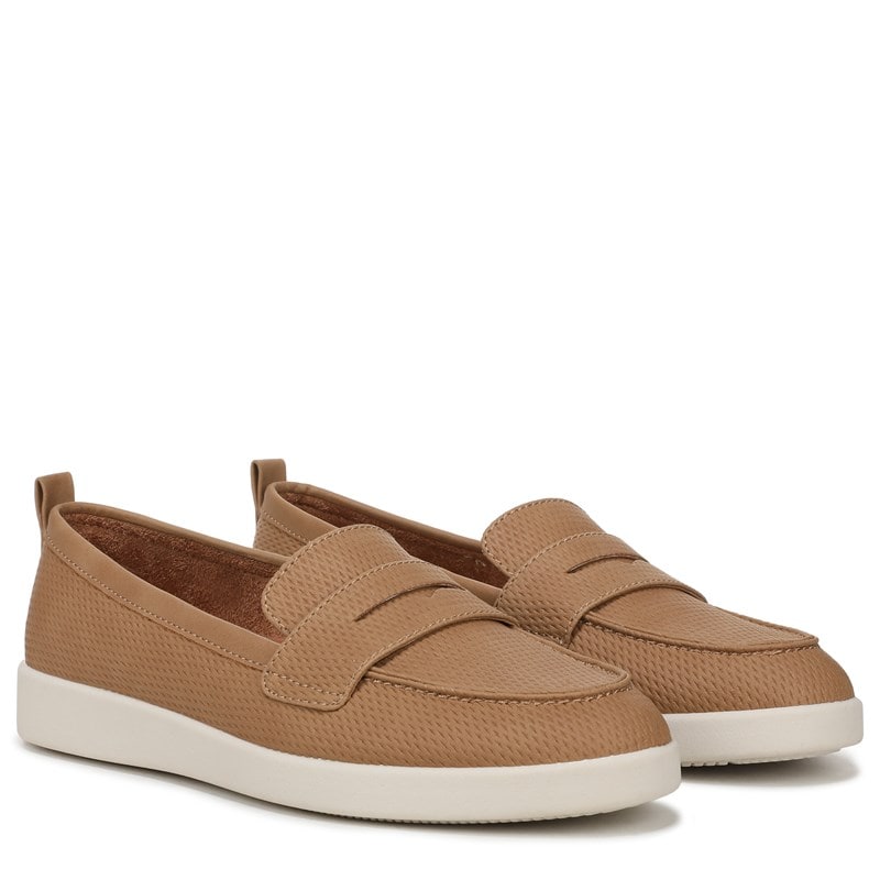 Naturalizer Women's Ingrid Loafers (Oat Tan Faux Leather) - Size 10.0 M