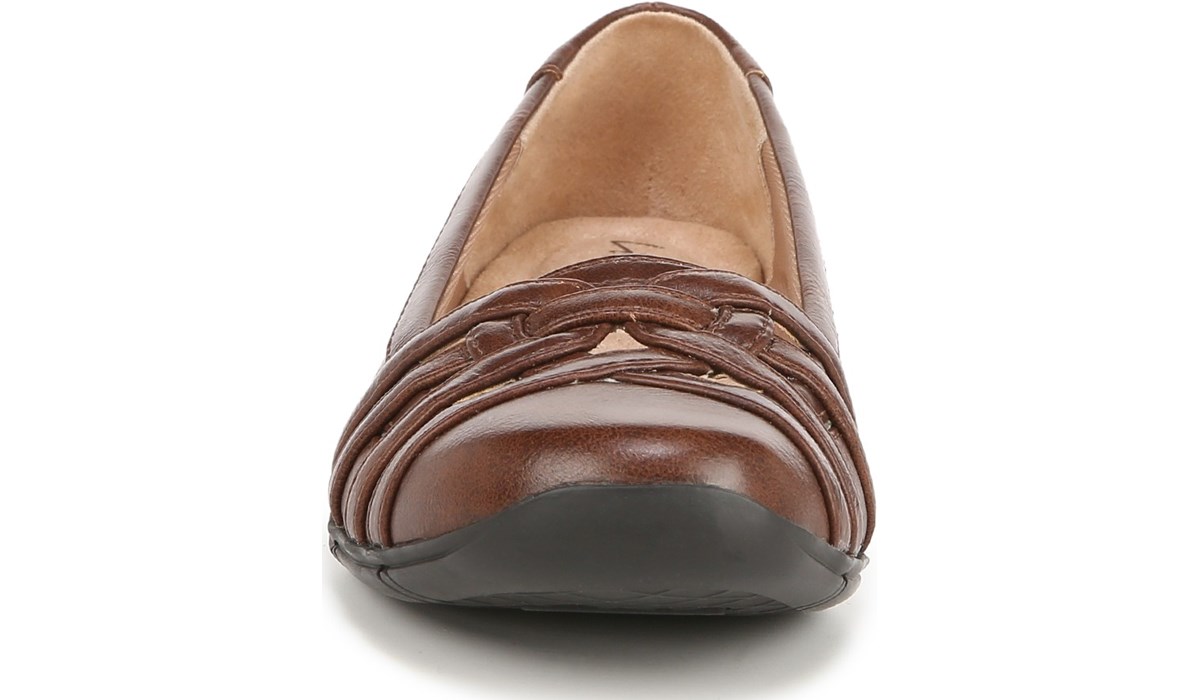 dark tan flats