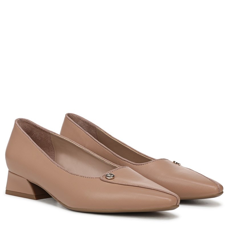 Naturalizer Women's Georgia Pump Shoes (Taupe Faux Leather) - Size 7.5 W