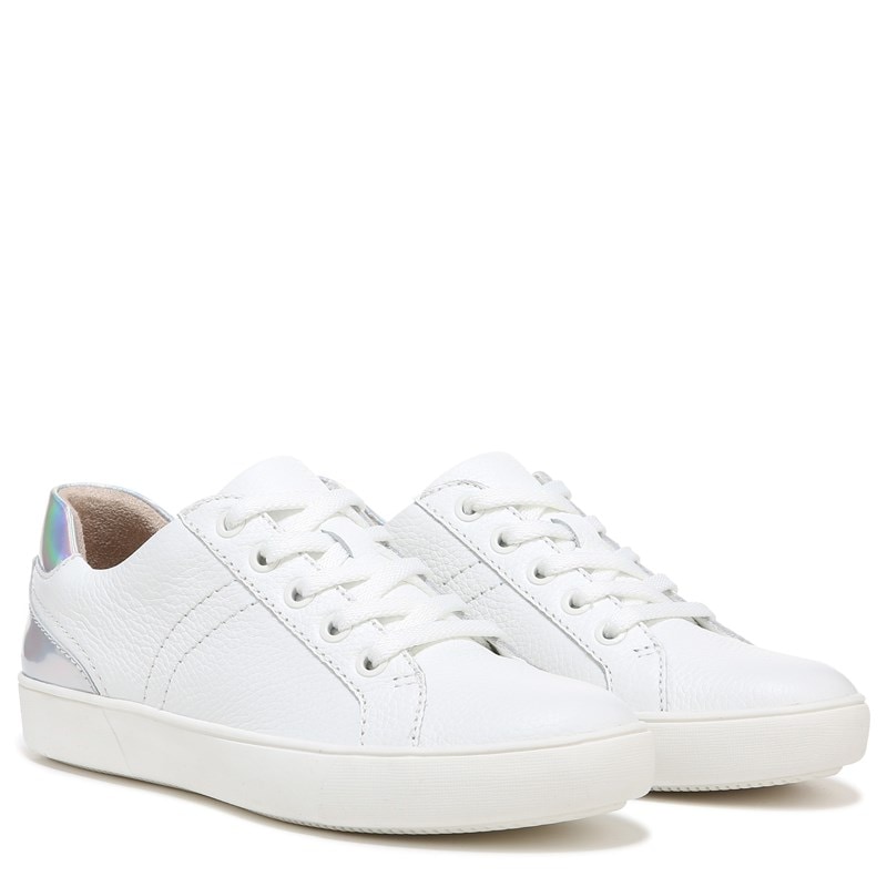 Naturalizer Women's Morrison Lace Up Sneakers (Multi White Leather) - Size 10.5 M