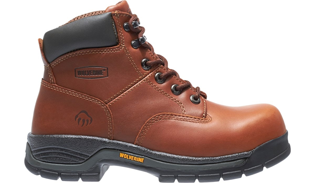 Men's Safety Work Shoes Steel Toe Boots Waterproof Leather Outdoor Martin Boots 