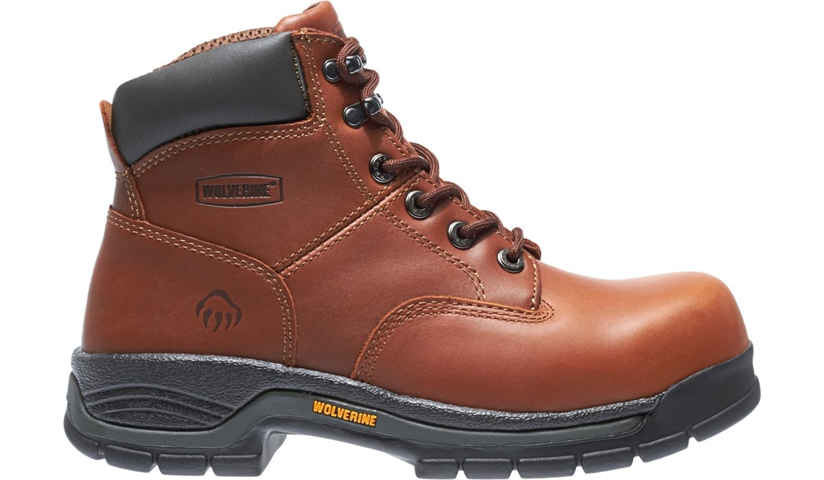 Wolverine steel toe lace up boots Clearance