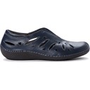 Navy Leather