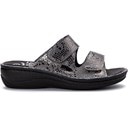 Grey Snake Leather