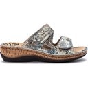 Blue Snake Leather