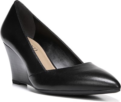 Famous footwear hotsell black wedges
