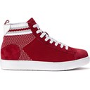 Dark Red Suede
