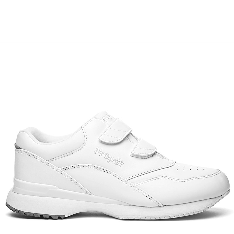 Propet Women's Tour Walker Strap Sneakers (White Leather) - Size 10.0 2A