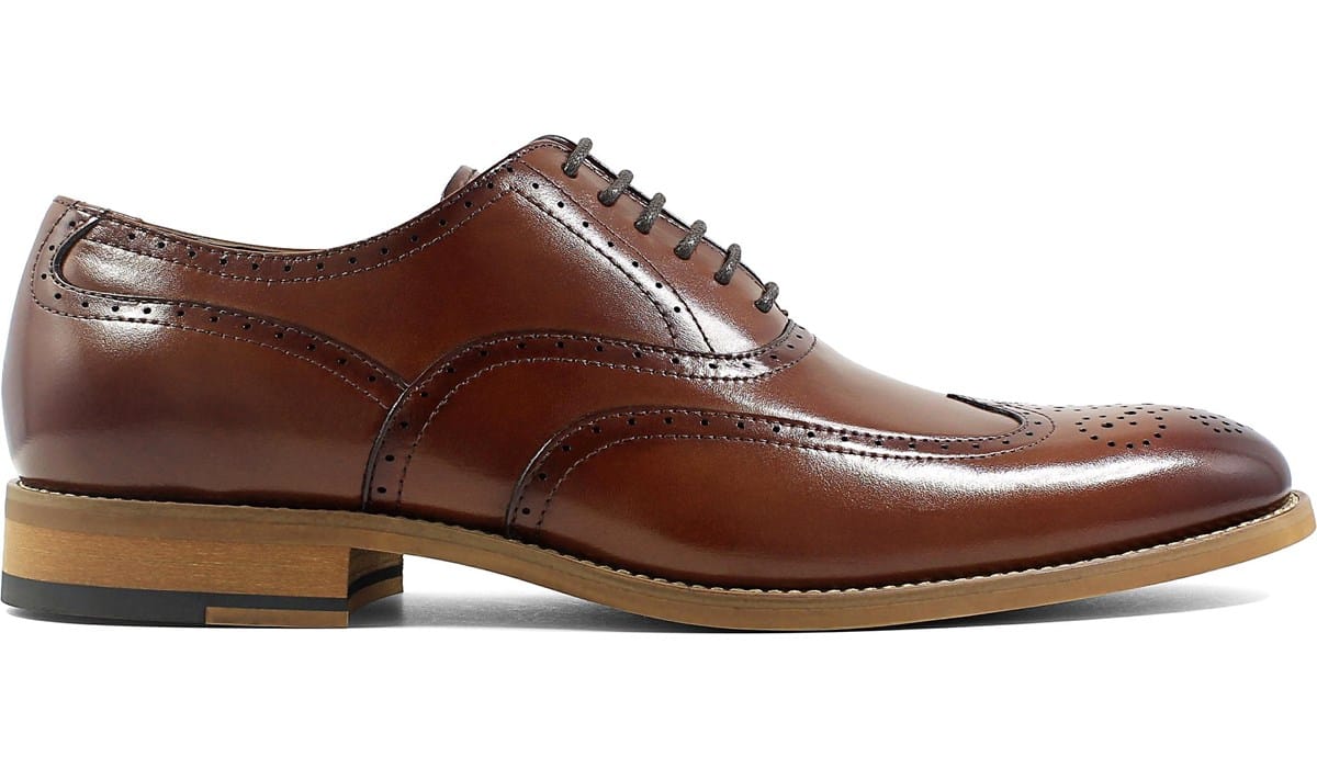 Memory Foam Wing Tip Oxford 