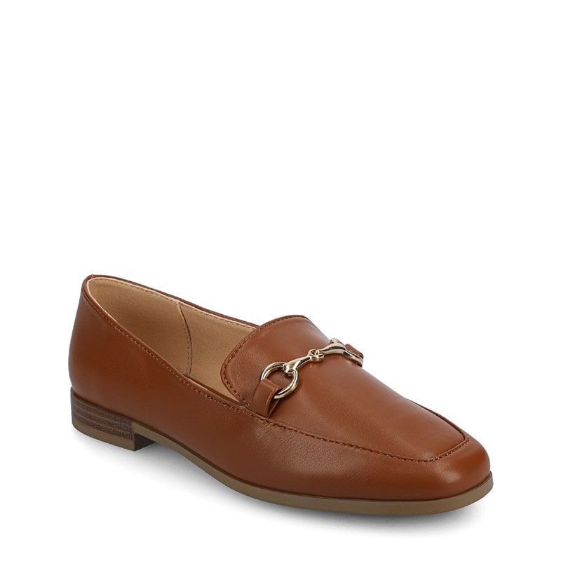 Journee Women's Lacie Bit Loafers (Cognac) - Size 7.0 M