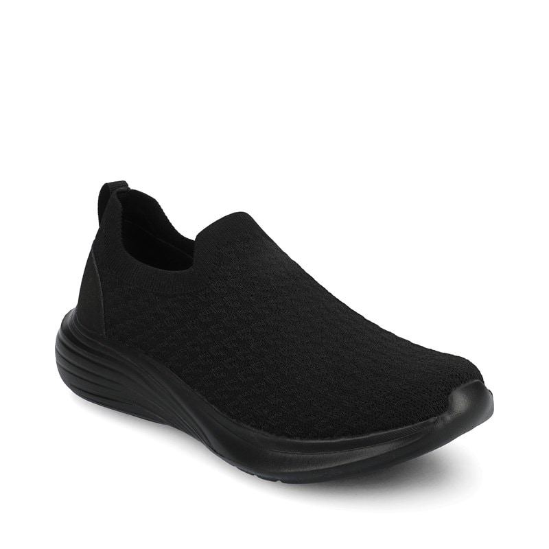 Journee Women's Linnea Slip On Sneakers (Black) - Size 8.0 M
