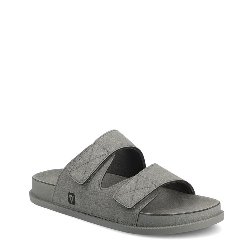 Vance Co. Men's Orlando Footbed Sandals (Grey) - Size 8.0 M