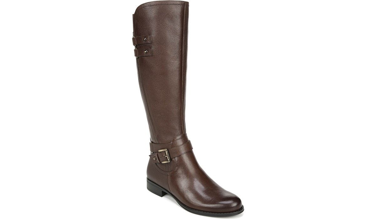 naturalizer jackie wide calf boots
