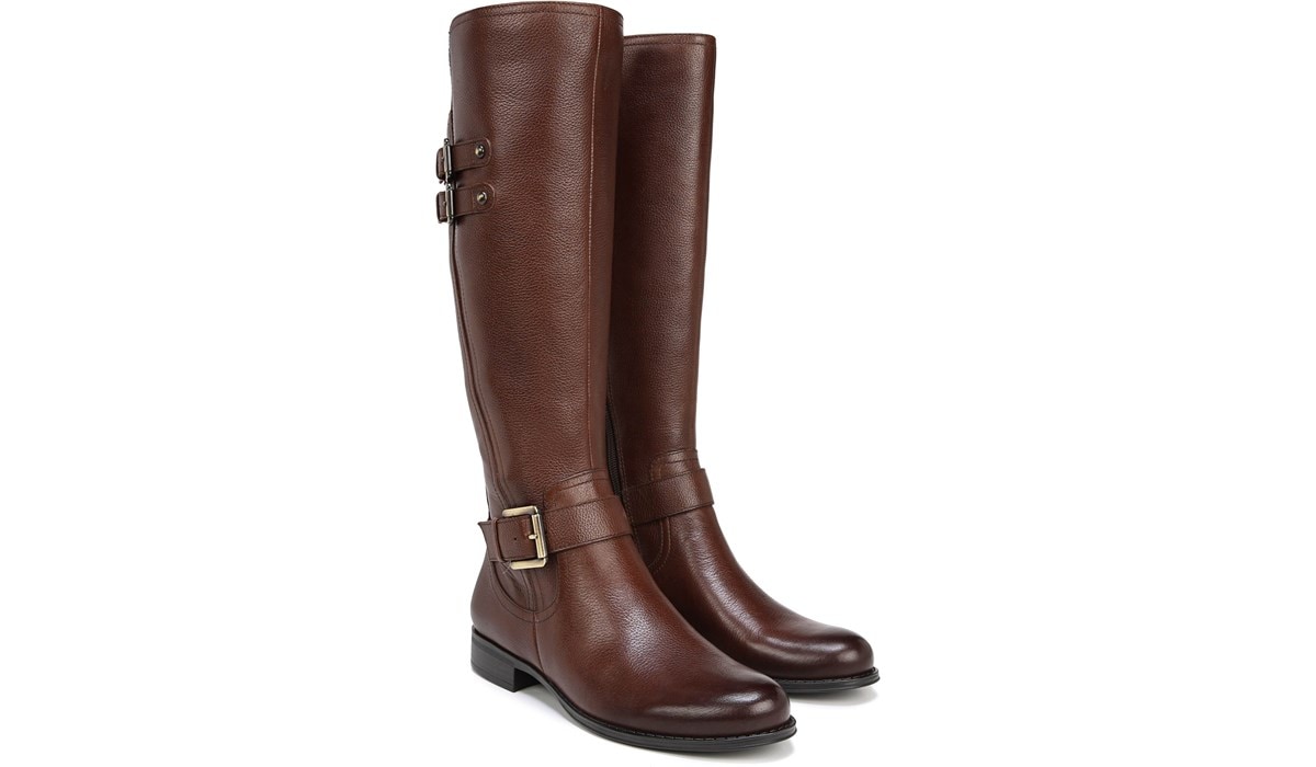 naturalizer jessie boot wide calf