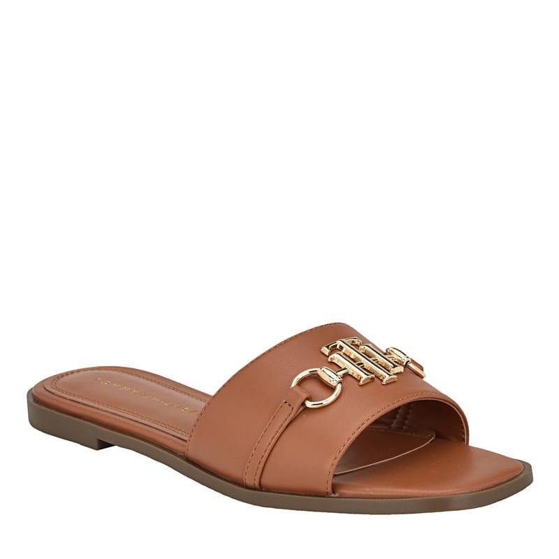 Tommy Hilfiger Women's Pipper Slide Sandals (Brown) - Size 6.0 M