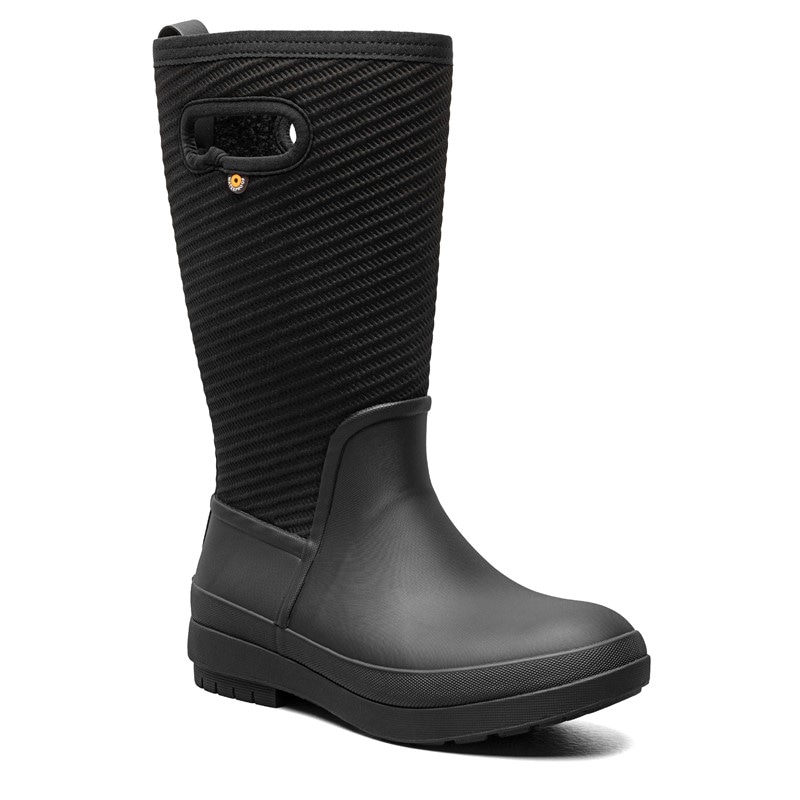 Bogs Women's Crandall II Tall Waterproof Winter Boots (Black) - Size 9.0 M