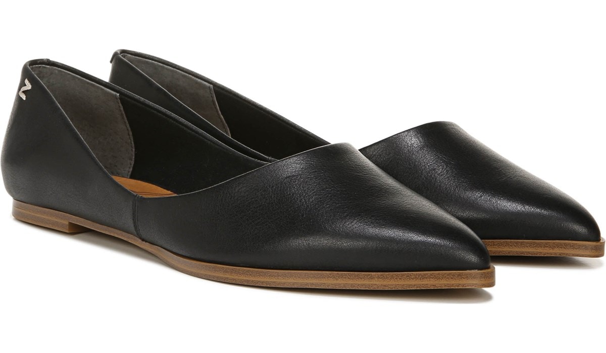 Zodiac hill leather flats Clearance