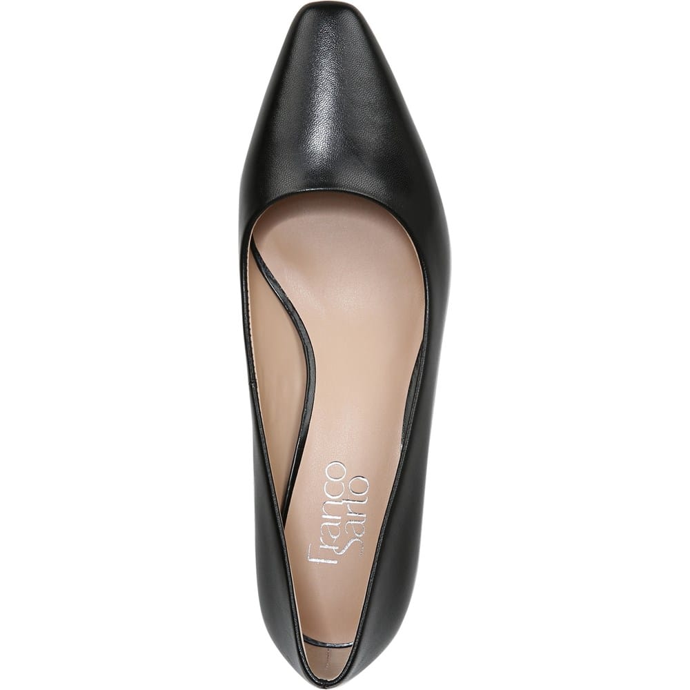 Escarpins Franco Sarto Taille 6.5 Femme Noir - Talons Fins, Occasion, Parfaits Pour Bureau Ou Soirée