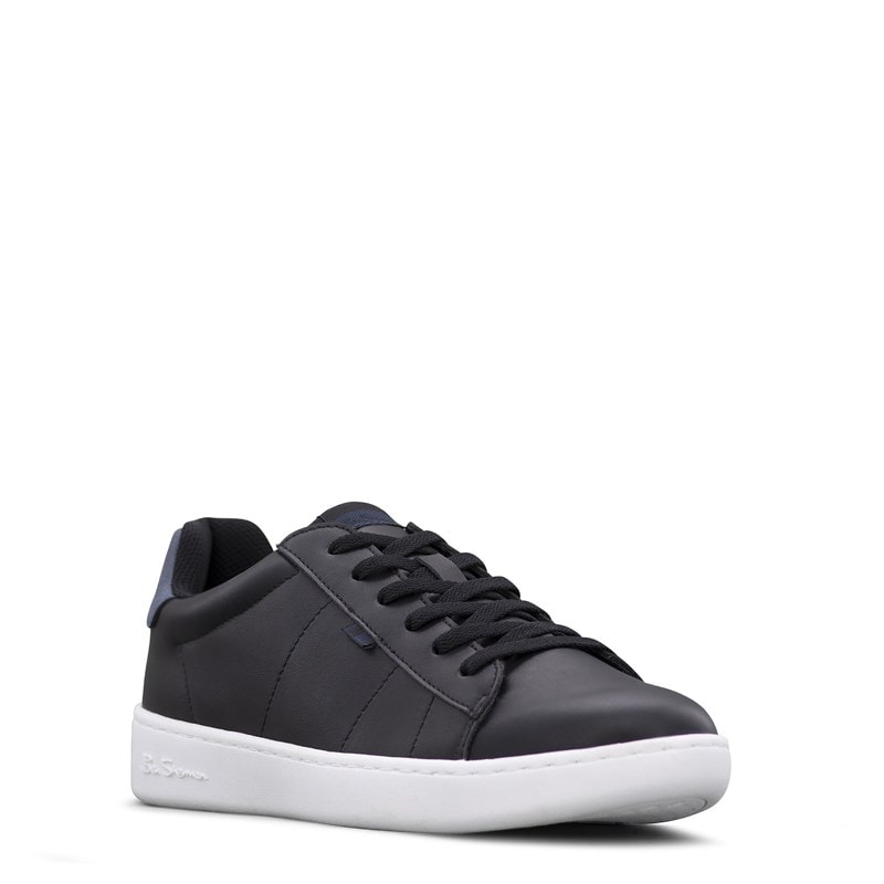 Ben Sherman Men's Hampton Casual Sneakers (Black/White/Navy) - Size 13.0 D