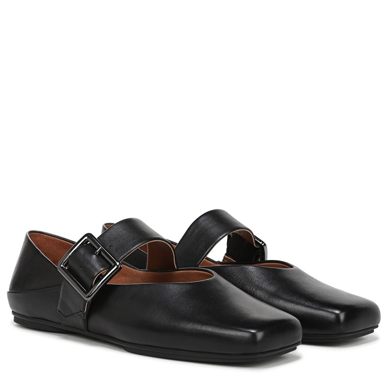 Franco Sarto Women's Oakes Mary Jane Shoes (Black Leather) - Size 10.0 M
