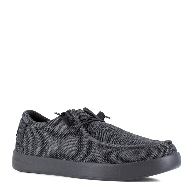 Volcom Women's Chill Wide Soft Toe Slip On Slip Resistant Work Shoes (Black) - Size 11.5 W