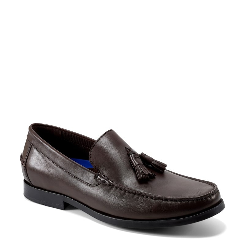 Rockport Men's Whitlaw Tassel Loafer Slip On Shoes (Dark Brown Leather) - Size 8.5 M