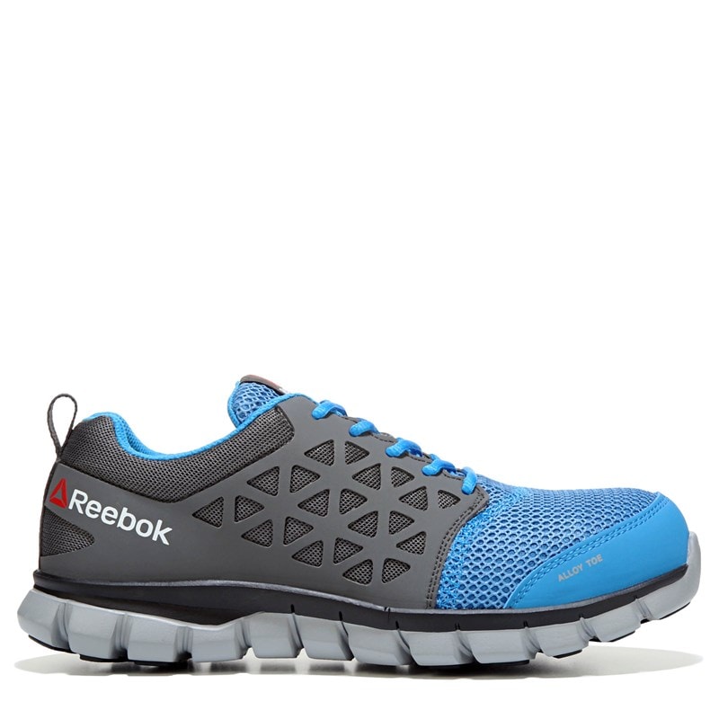 Reebok Work Men's Subtile Cushion Alloy Toe Sneakers (Blue) - Size 10.0 W