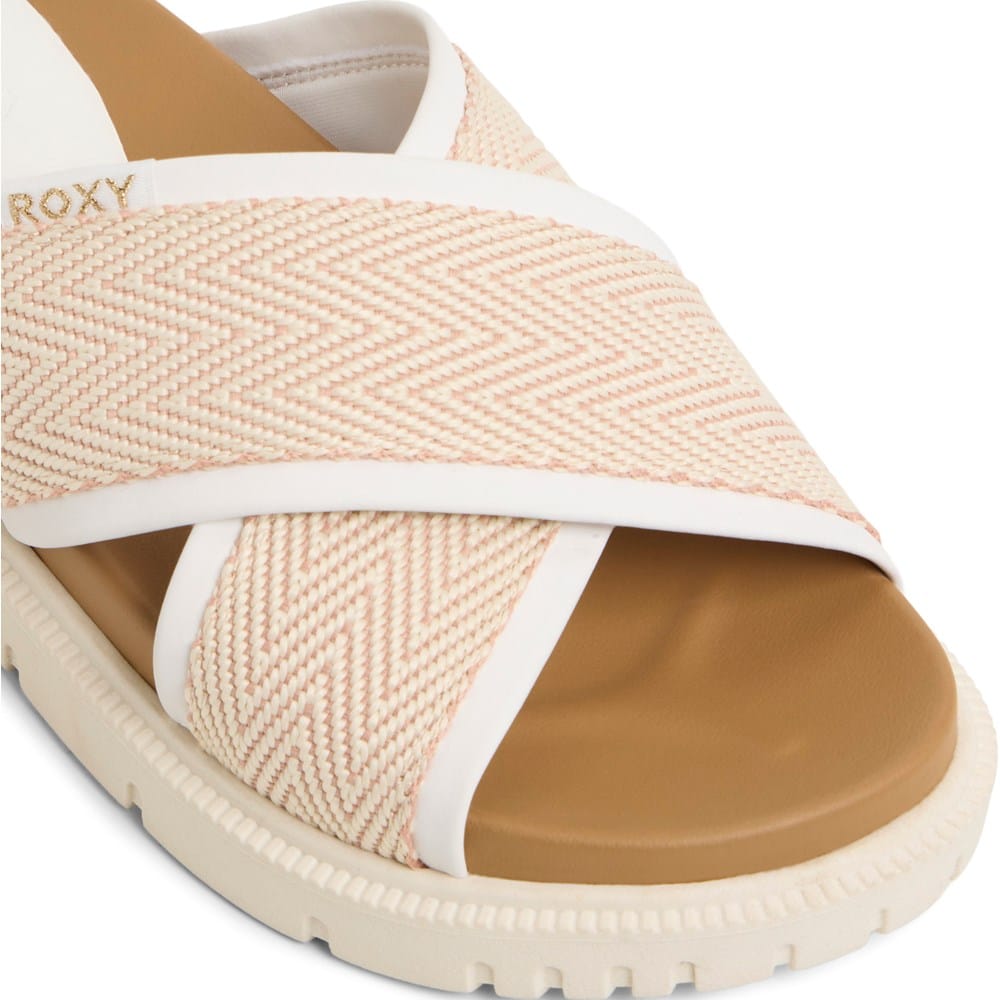 Roxy Women's Capri Criss Cross Slide Sandal | Famous Footwear