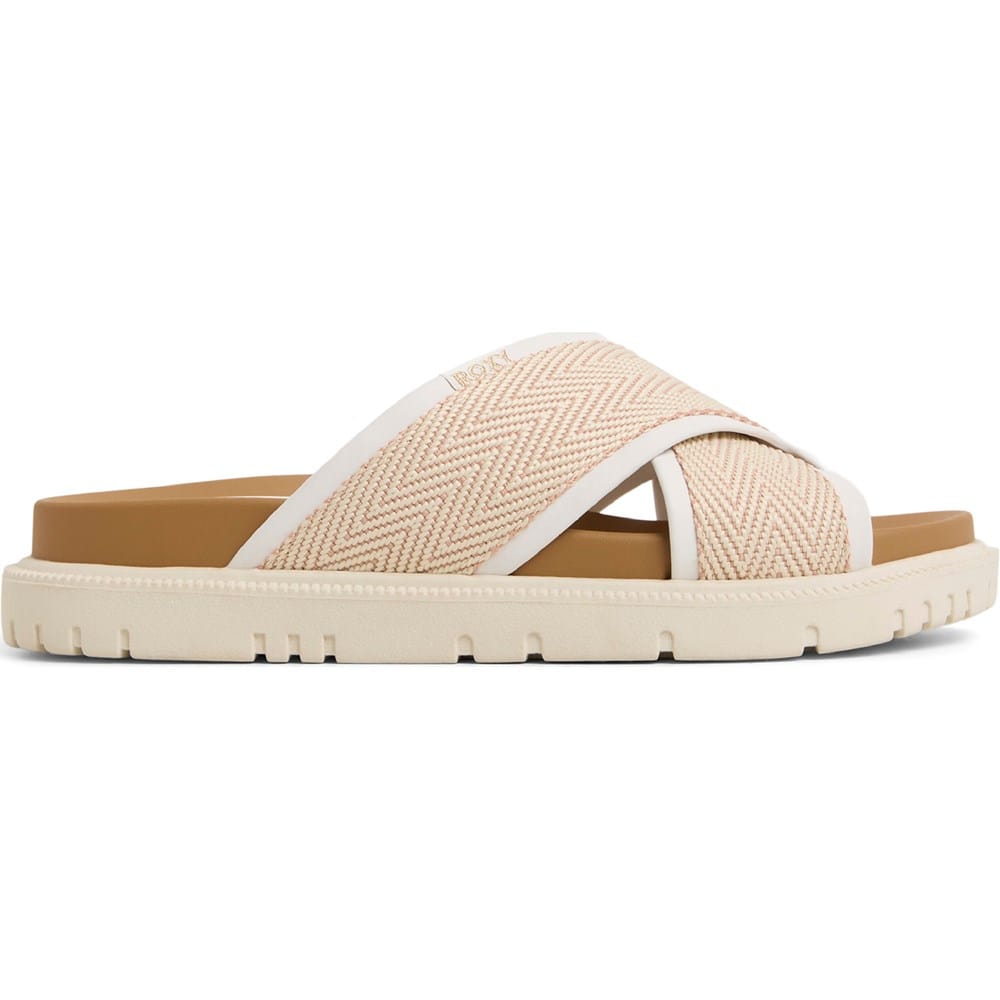Roxy Women's Capri Criss Cross Slide Sandal | Famous Footwear