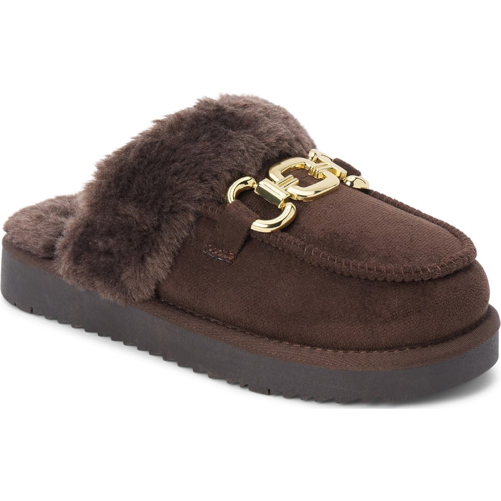 Beach by Matisse Women's Davos Faux Fur Mule | Famous Footwear