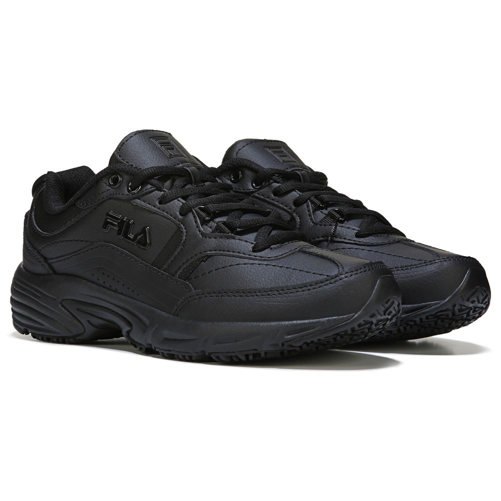 FILA Men's Workshift Wide Slip Resistant Work Shoe