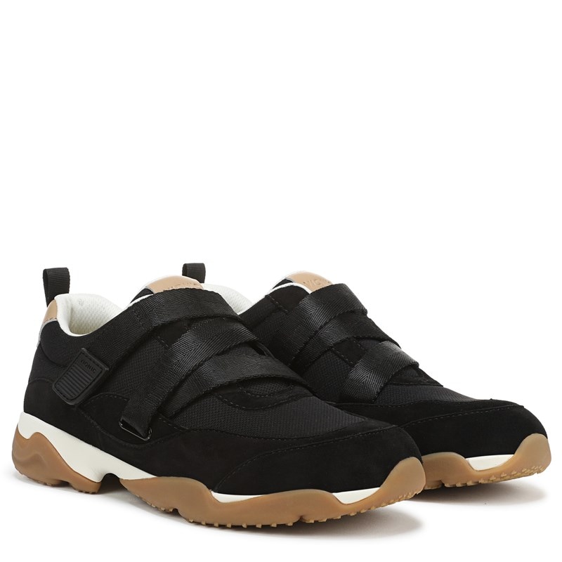 Vionic Women's Walk Slim Gia Shoes (Black Suede/Leather) - Size 12.0 M