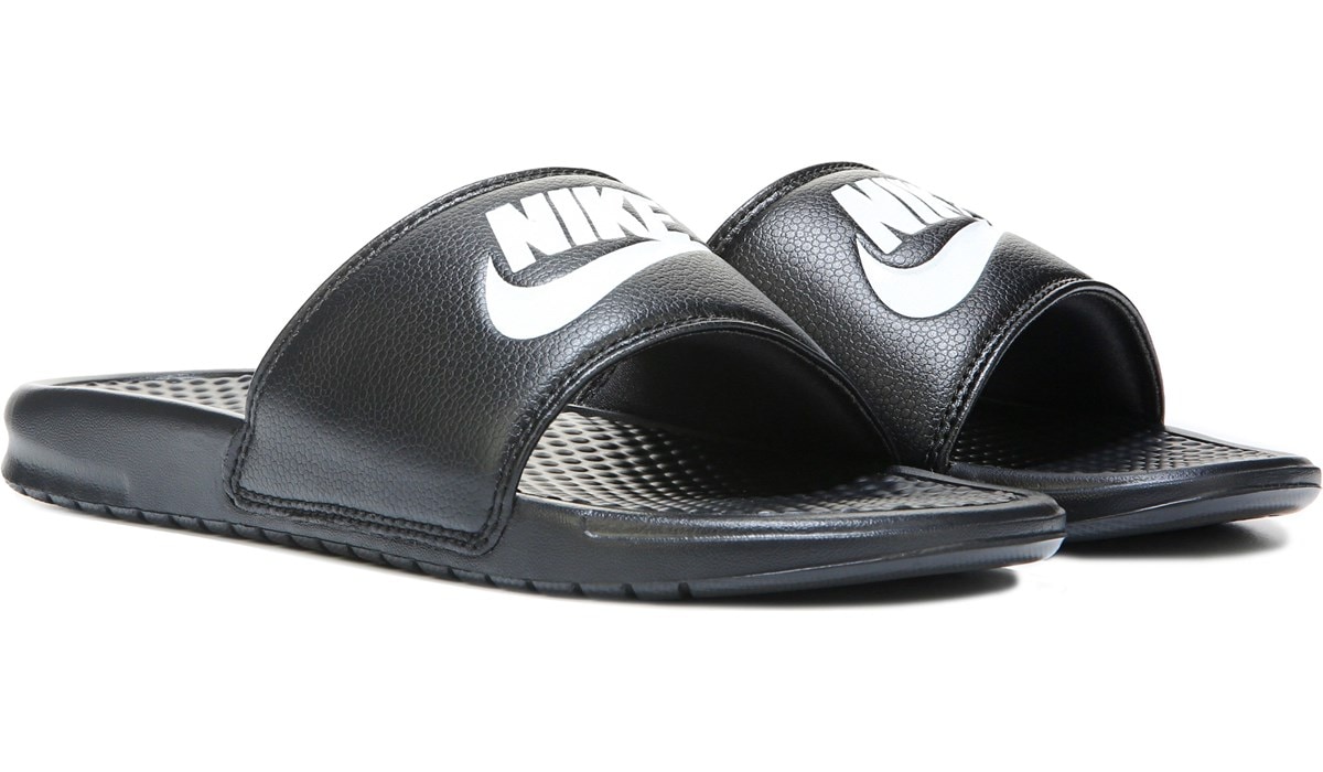 famous footwear mens nike slides