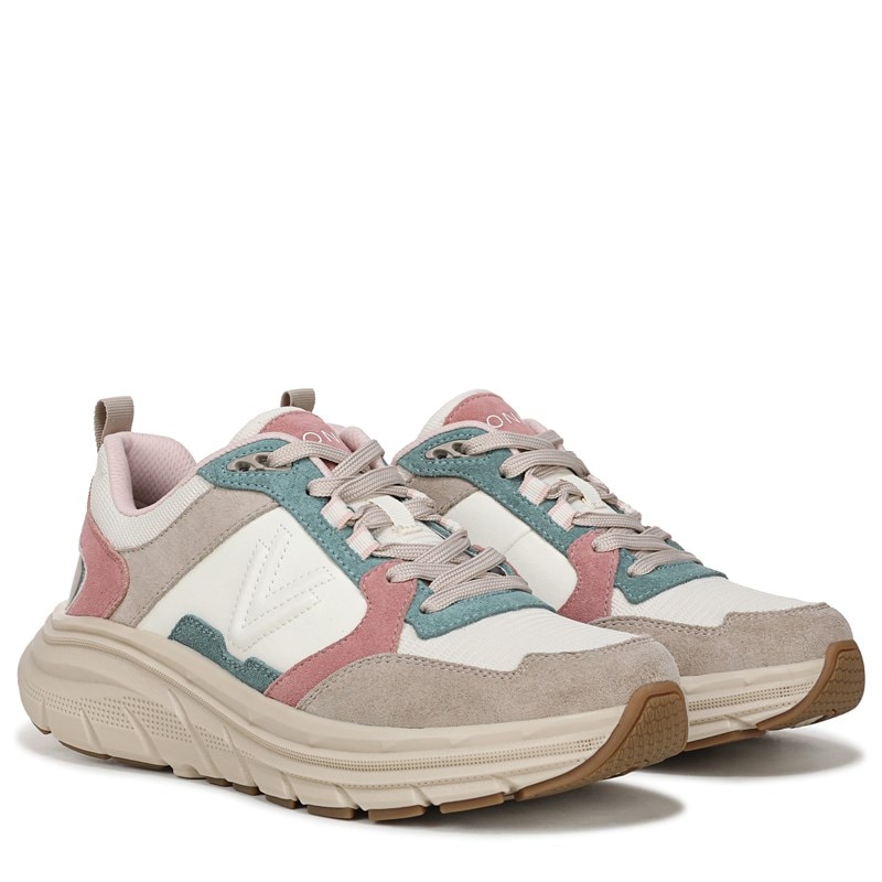 Vionic Women's Walk Max Skyline Sneakers (Cobblestone Multi Suede) - Size 12.0 M