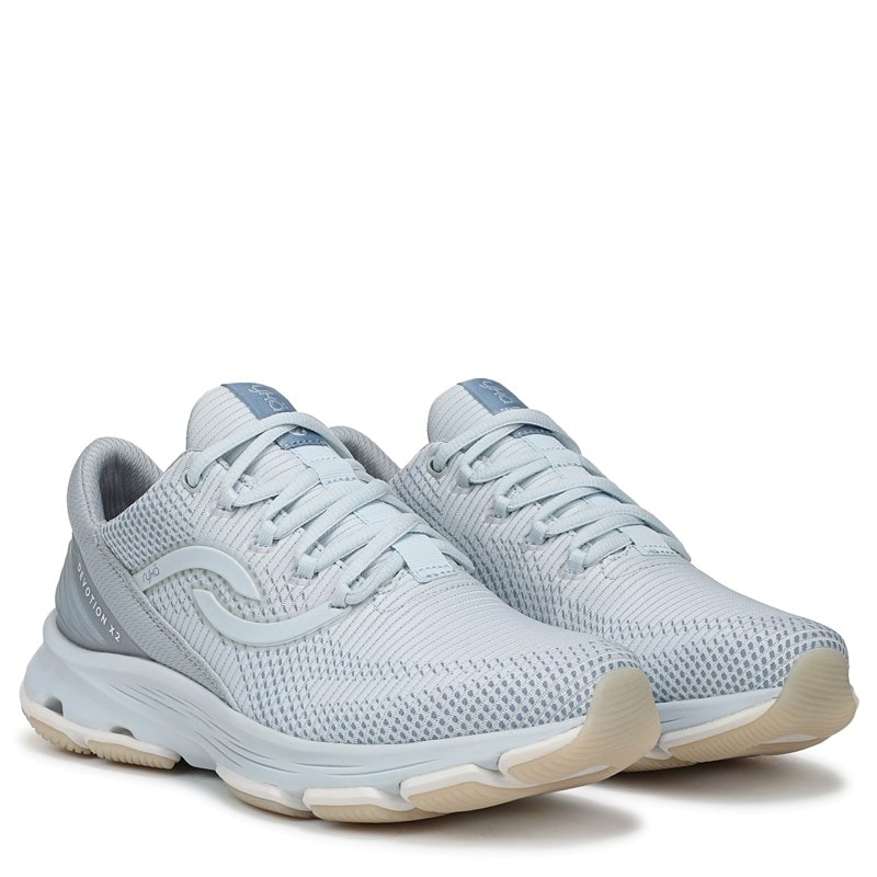 Ryka Women's Devotion X 2 Walking Sneakers (Illusion Blue Mesh Fabric) - Size 10.0 M