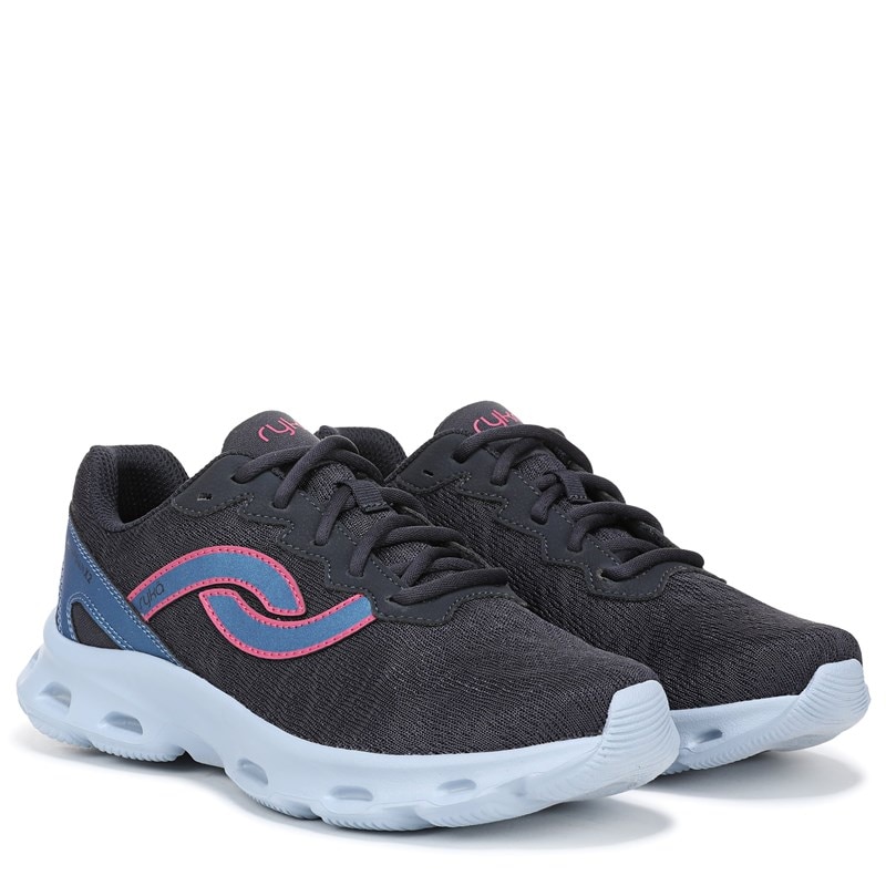 Ryka Women's Activfoam X2 Walking Sneakers (Deep Navy Mesh Fabric) - Size 10.0 M